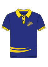 Hamilton Running Club Sublimated Polo Shirt ** optional custom name extra **