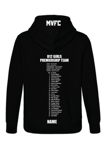 MVFC 2025 PREMIERSHIP U12 GIRLS HOODIE