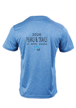 Peaks & Trails women's short sleeve running tee - Royal