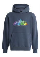 PEAKS & TRAILS HOODIE  - SLATE BLUE