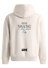 PEAKS & TRAILS HOODIE  - BONE