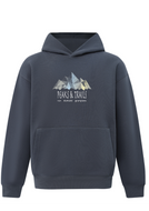PEAKS & TRAILS HOODIE  - STORM GREY