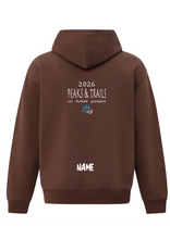 PEAKS & TRAILS HOODIE  - WALNUT