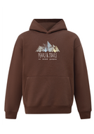 PEAKS & TRAILS HOODIE  - WALNUT