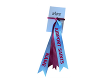 AIRPORT SAINTS NETBALL CLUB DOUBLE HAIR RIBBON