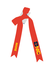 BRUNSWICK NETBALL CLUB HAIR RIBBON ORANGE