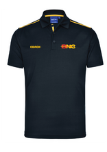 BRUNSWICK NETBALL CLUB COACH'S SHORT SLEEVE POLO - UNISEX