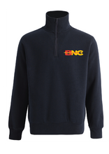 BRUNSWICK NETBALL CLUB 1/4 ZIP FRONT SWEAT