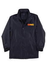 BRUNSWICK NETBALL CLUB LONGLINE JACKET WITH POLAR FLEECE LINING - KIDS