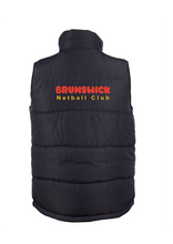 BRUNSWICK NETBALL CLUB PUFFER VEST