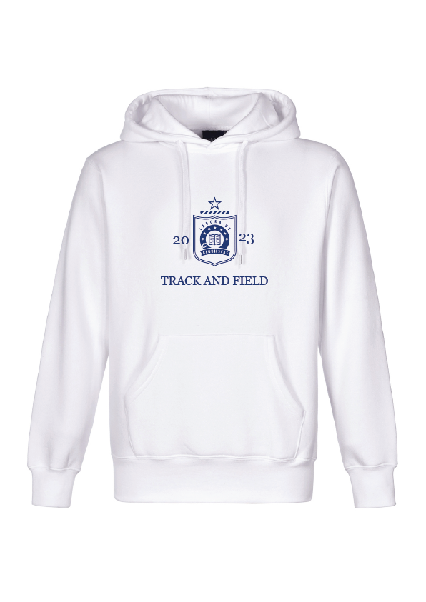 Caulfield Grammar - Track & Field Hoodie 2023 - White