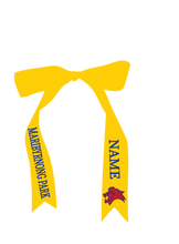 MARIBYRNONG PARK NETBALL CUSTOM NAME OPTION RIBBON LENGTH - RED - 1m x 35mm