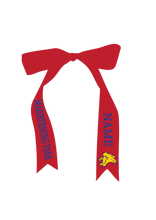 MARIBYRNONG PARK NETBALL CUSTOM NAME OPTION RIBBON LENGTH - ROYAL- 1m x 35mm