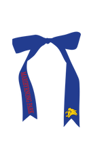 MARIBYRNONG PARK NETBALL CUSTOM NAME OPTION RIBBON LENGTH - ROYAL- 1m x 35mm