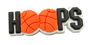Basketball Shoe Charm - Hoops