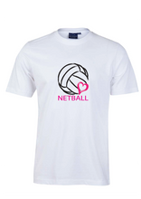 Love Netball Tee - White