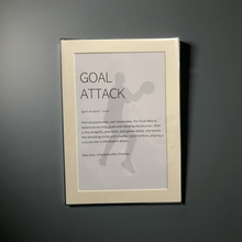 Netball - Unframed print - Goal Attack - size A4