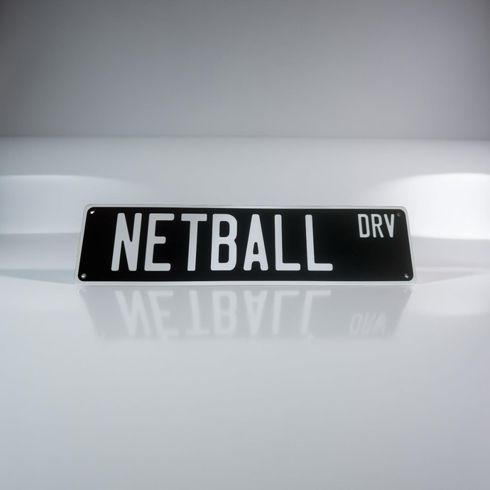 Street Sign - Netball Drv