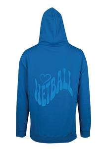 Netball Est Puff Print Hoodie