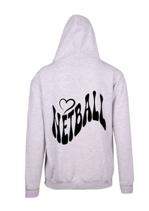 Netball Est Puff Print Hoodie