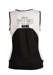 Peaks & Trails womens singlet - Black