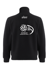 SEYMOUR JUNIOR NETBALL 1/4 ZIP FRONT SWEAT