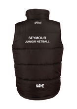 SEYMOUR JUNIOR NETBALL PUFFER VEST