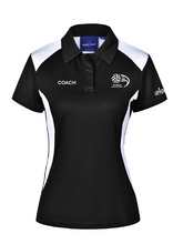 SEYMOUR JUNIOR NETBALL COACH'S SHORT SLEEVE POLO - WOMENS