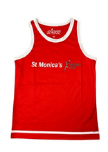 St Monica's Netball Club sublimated training singlet