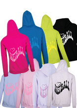 Netball Est Puff Print Hoodie