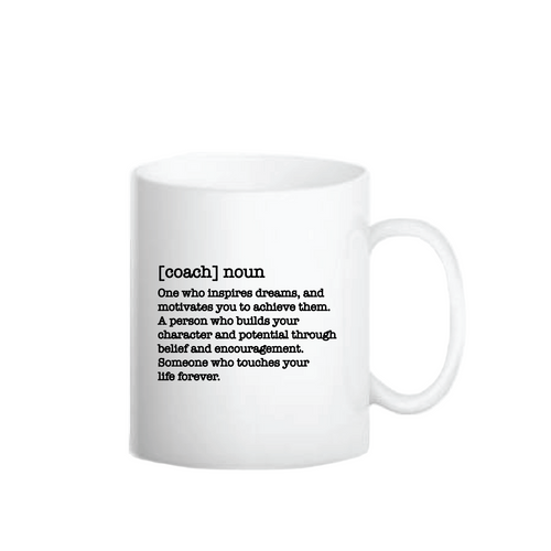 Boxed Mug -Coach noun