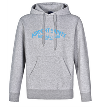 AIRPORT SAINTS NETBALL CLUB HOODIE - GREY MARLE