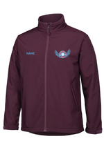 AIRPORT SAINTS NETBALL CLUB SOFT SHELL JACKET  - KIDS/UNISEX