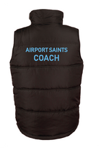 AIRPORT SAINTS NETBALL CLUB COACH'S PUFFER VEST