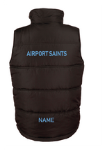 AIRPORT SAINTS NETBALL CLUB PUFFER VEST