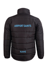 AIRPORT SAINTS NETBALL CLUB PUFFER JACKET