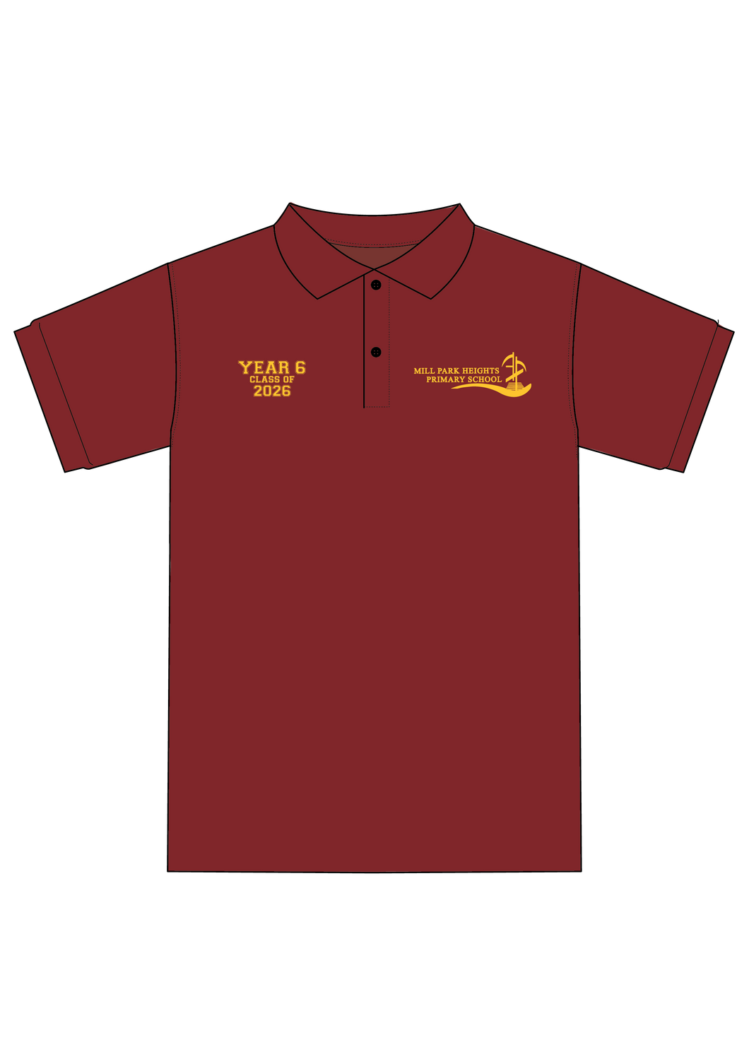 Mill Park Heights -  S/S Polo Top 2026