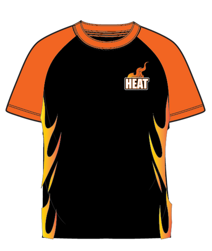 HEAT BASKETBALL SUBLIMATED TRAINING/SUPPORTER TEE