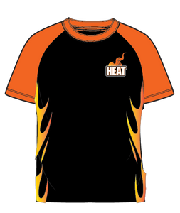 HEAT BASKETBALL SUBLIMATED TRAINING/SUPPORTER TEE