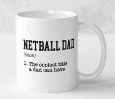 Netball Dad Coffee/tea mug