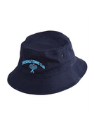Teesdale Tennis Club soft cotton bucket hat - Navy