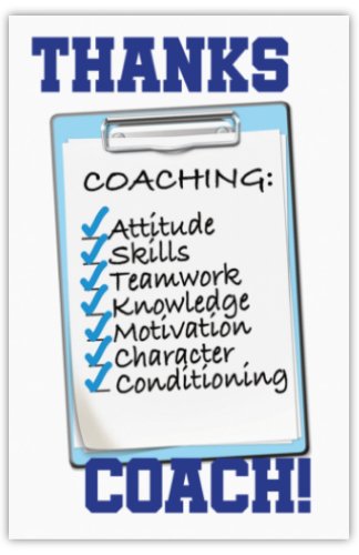 Card - Thanks Coach