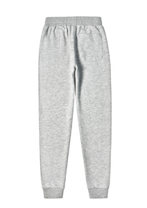 St Monica's Netball Club fleece track pant - Grey Marle