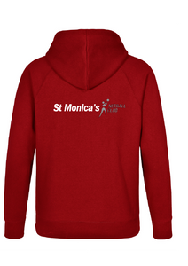 St Monica's Netball Club Zip Front Hoodie