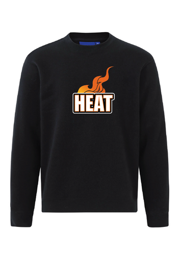 HEAT BASKETBALL CREW NECK SWEAT