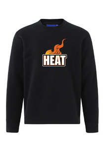 HEAT BASKETBALL CREW NECK SWEAT