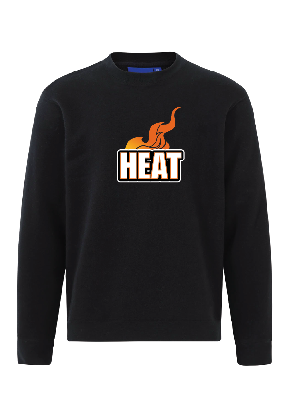HEAT BASKETBALL CREW NECK SWEAT