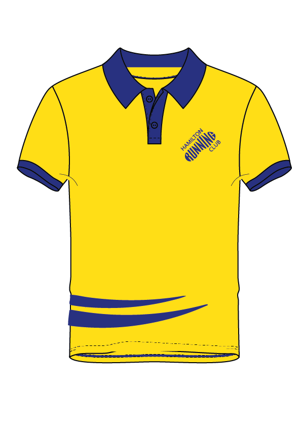 Hamilton Running Club Sublimated Polo Shirt - COACH