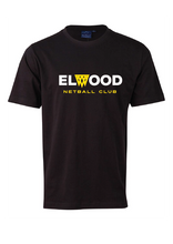 Elwood Netball Club Tee Shirt OPTIONAL CUSTOM NAME