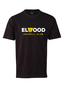 Elwood Netball Club Tee Shirt OPTIONAL CUSTOM NAME